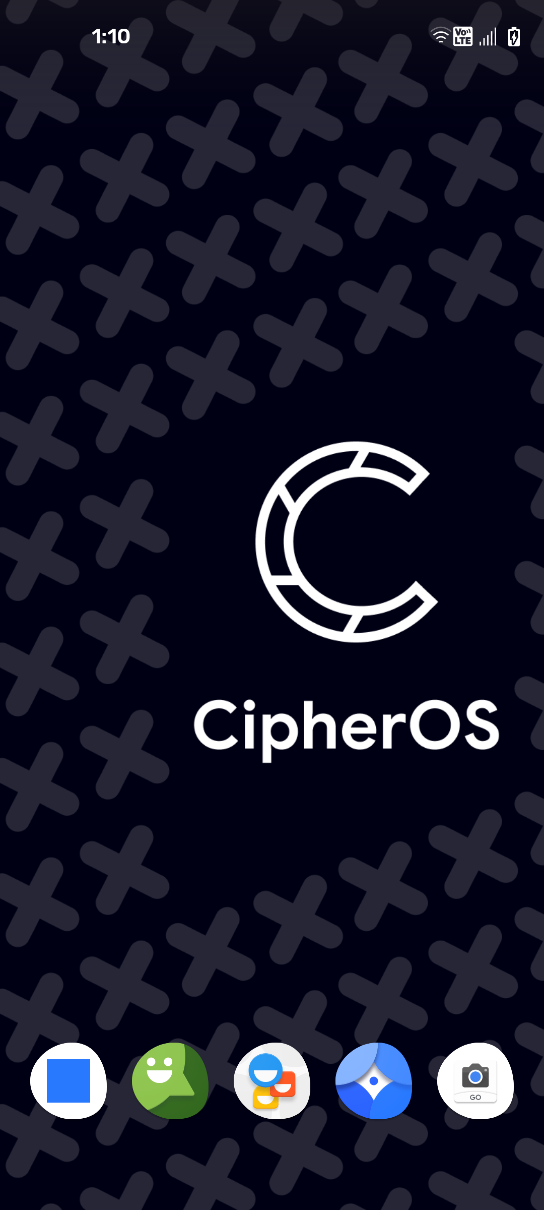 Screenshot of CipherOS